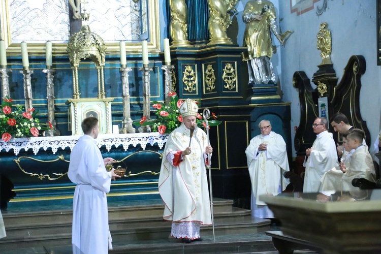 Poświęcenie ołtarza, plebanii i kaplicy