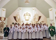 Uczestnicy pogórskich warsztatów liturgicznych 