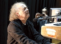 Koncert Józefa Skrzeka w bielskiej katedrze św. Mikołaja.