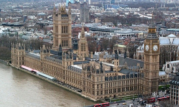 Siedziba brytyjskiego parlamentu