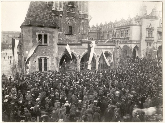 100 lat temu Kraków był już wolny