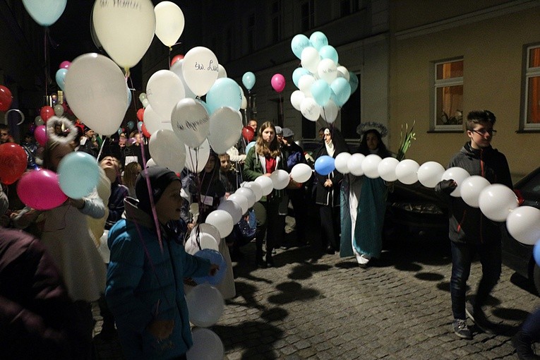 Marsz Wszystkich Świętych w Kątach Wrocławskich 2018