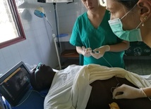 Polscy lekarze są w szpitalu w Bagandou