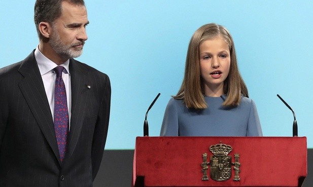 Król Filip VI i księżniczka Eleonora