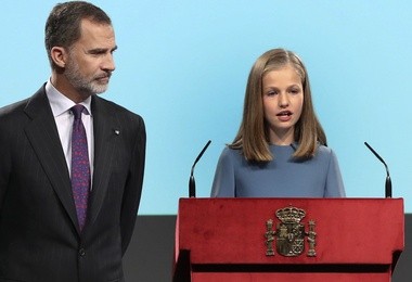 Król Filip VI i księżniczka Eleonora