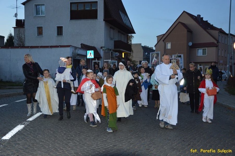 Korowód świętych w Sulęcinie