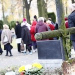 Nabożeństwo na cmentarzu Centralnym w Gliwicach