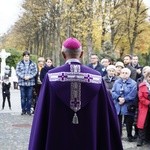 Nabożeństwo na cmentarzu Centralnym w Gliwicach