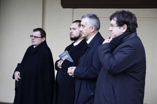 Nabożeństwo na cmentarzu Centralnym w Gliwicach