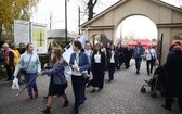 Nabożeństwo na cmentarzu Centralnym w Gliwicach