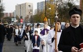 Nabożeństwo na cmentarzu Centralnym w Gliwicach