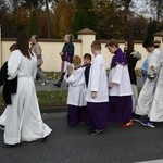 Nabożeństwo na cmentarzu Centralnym w Gliwicach