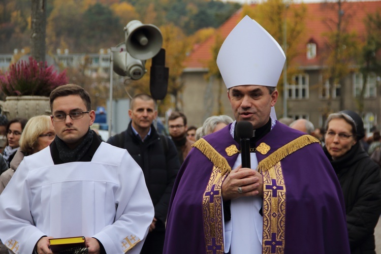 Uroczystość Wszystkich Świętych na gdańskim Srebrzysku