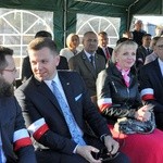 Osłonięcie pomnika żołnierzy ZZK