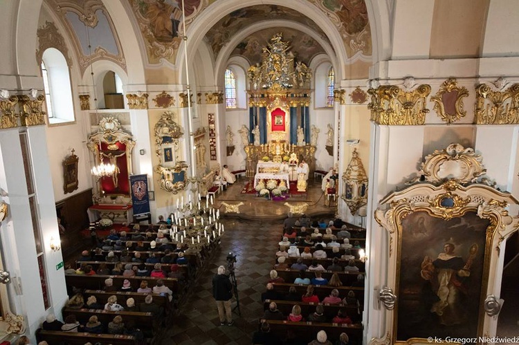 Pielgrzymka do Rokitna dekanatu Gorzów - Chrystusa Króla