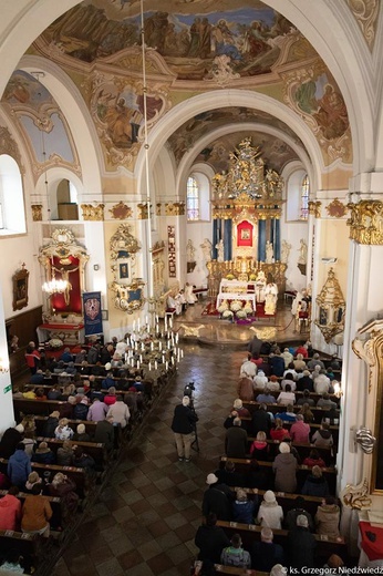 Pielgrzymka do Rokitna dekanatu Gorzów - Chrystusa Króla