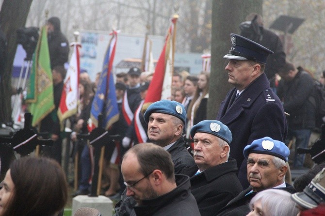 Prezydent na cmentarzu legionistów w Łowczówku