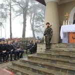 Prezydent na cmentarzu legionistów w Łowczówku