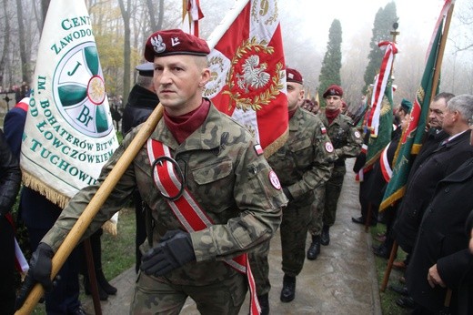 Prezydent na cmentarzu legionistów w Łowczówku