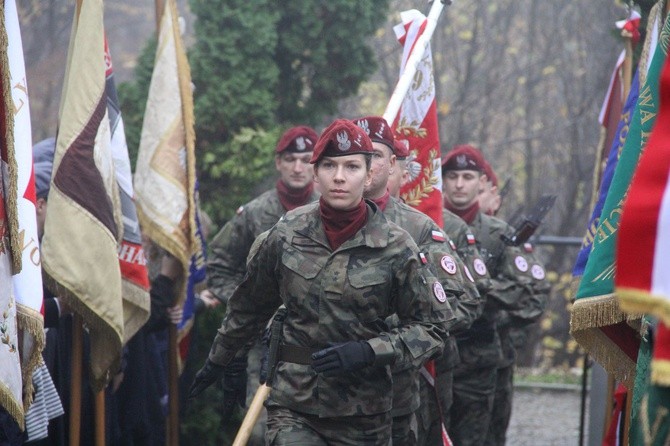 Prezydent na cmentarzu legionistów w Łowczówku