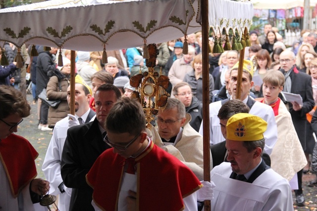 Relikwie św. Huberta trafiły do Zalesia 