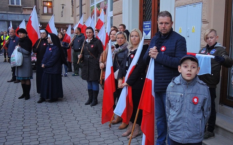 Świętowanie harcerzy ZHR z Niepodległą