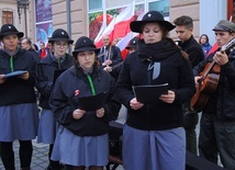 Świętowanie harcerzy ZHR z Niepodległą