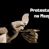 Protestant na Mszy świętej