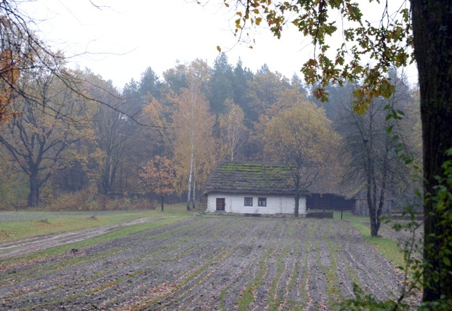 Jesienny spacer po radomskim skansenie