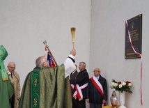 Poświęcenie tablicy pamięci Orląt Lwowskich