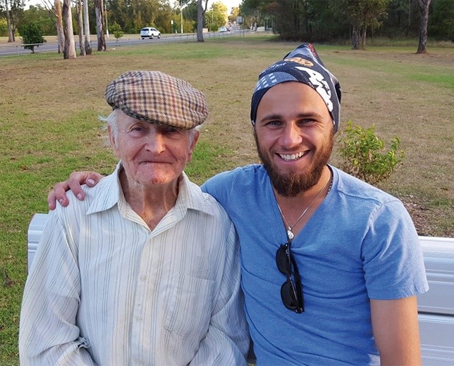 Józef i Mateusz poznali się w Australii.