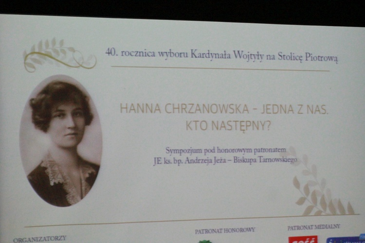 Sympozjum o bł. Hannie Chrzanowskiej