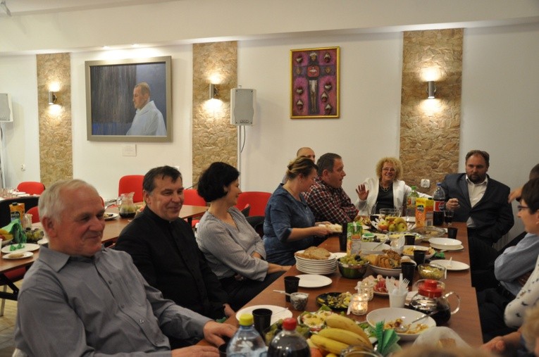 Poświęcenie kaplicy w Domu Miłosierdzia