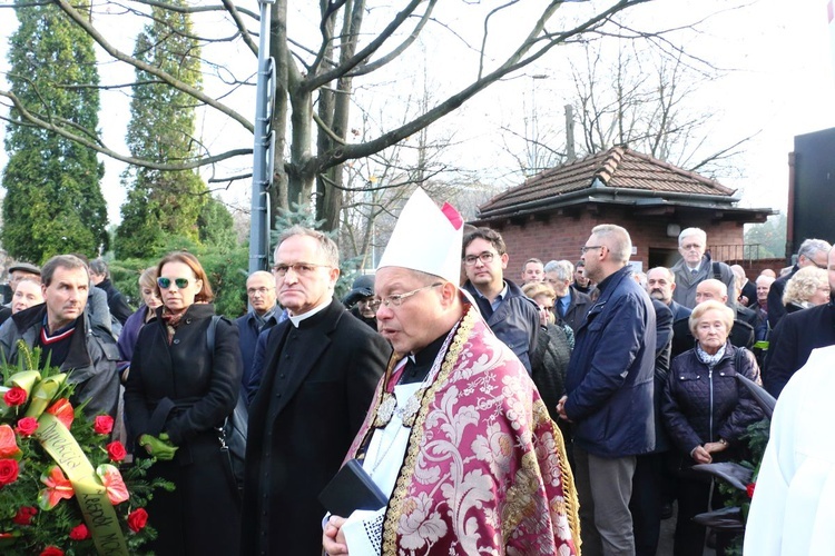 Pogrzeb prof. Jerzego Wyrozumskiego