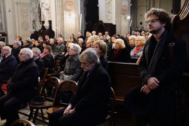 Pogrzeb prof. Jerzego Wyrozumskiego - Msza św.