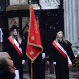 Pogrzeb prof. Jerzego Wyrozumskiego - Msza św.