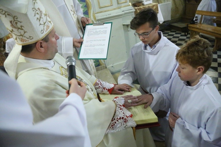 Błogosławieństwo lektorów - Ujanowice