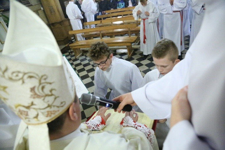 Błogosławieństwo lektorów - Ujanowice