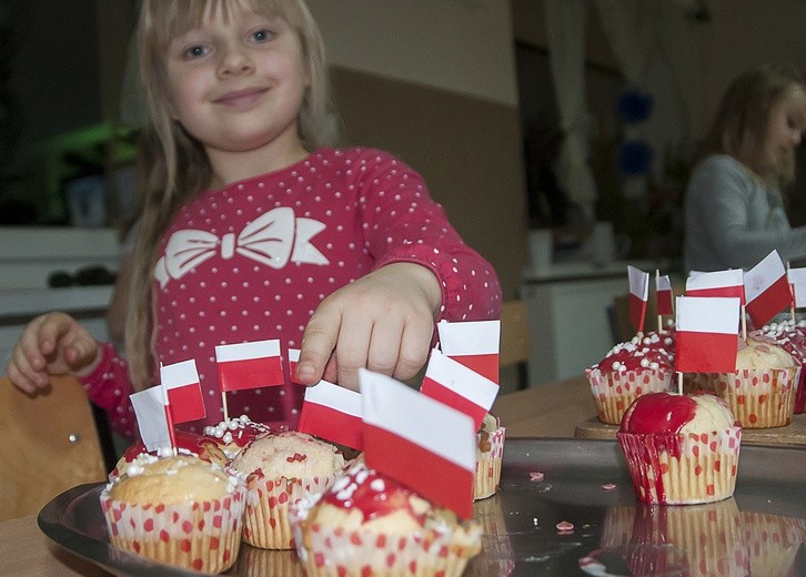 Patriotyczne babeczki