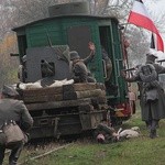 Odbicie pociągu pancernego - widowisko w Koszalinie