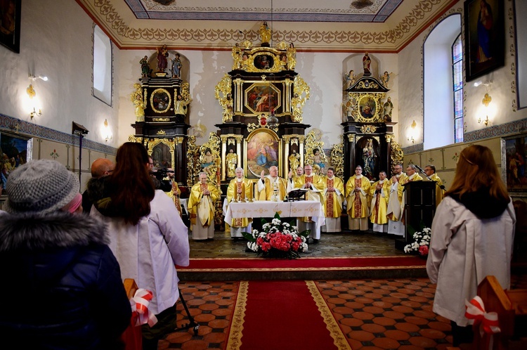 ​Inauguracja odnowionego kościoła św. Wawrzyńca w Plutach