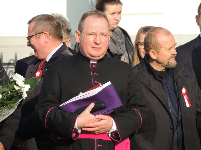 Odsłonięcie pomnika dr. Antoniego Troczewskiego