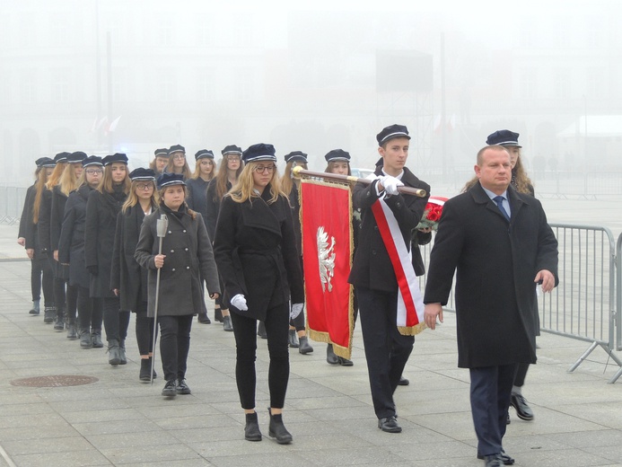 Odsłonięcie pomnika dr. Antoniego Troczewskiego