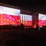 Patriotyczna iluminacja Sejmu Ślaskiego