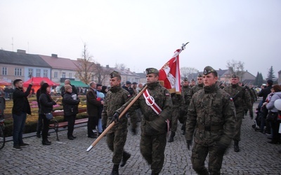 W wydarzeniu wzięła udział kompania honorowa sochaczewskiego dywizjonu