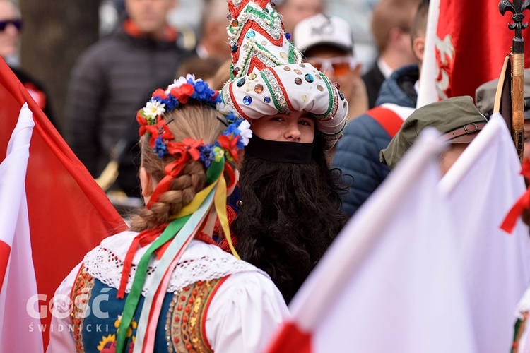 Obchody 100. rocznicy odzyskania niepodległości przez Polskę w Świdnicy