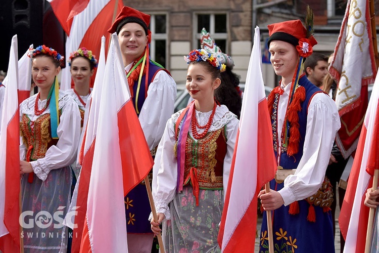 Obchody 100. rocznicy odzyskania niepodległości przez Polskę w Świdnicy