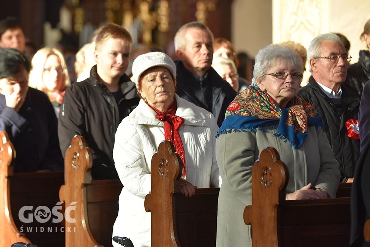 Obchody 100. rocznicy odzyskania niepodległości przez Polskę w Świdnicy