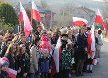 Pięknie i godnie w Jodłowej na 100-lecie Niepodległej