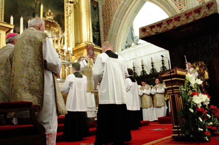 Poświęcenie monstrancji "Lumen Gentium"